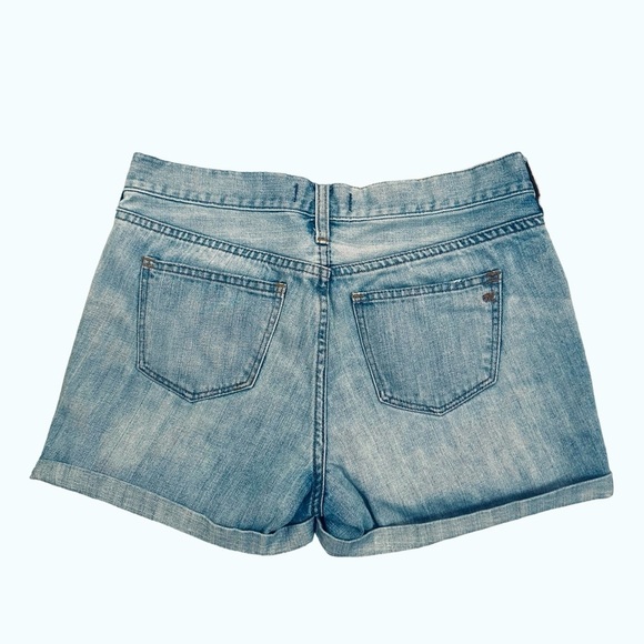 Madewell Women's Boyshorts Shorts Destroyed Rip & Repair Edition Size 27 - Picture 3 of 14